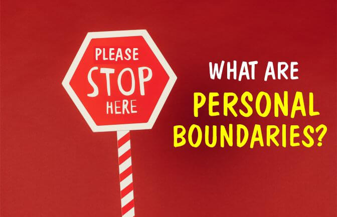 What are personal boundaries in people's lives?