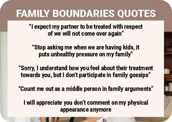 Quote: Healthy boundaries will make your spouse treat you with respect