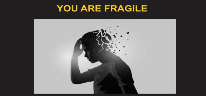 Another human weird fact - you are fragile