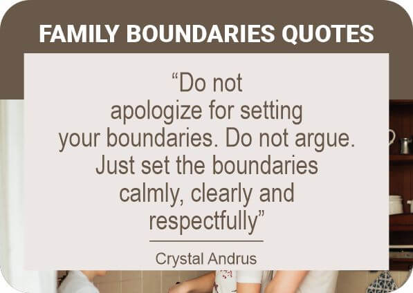 Quotes about apology and setting healthy boundaries