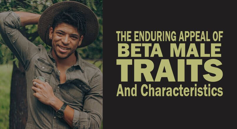 A man exhibiting beta male traits