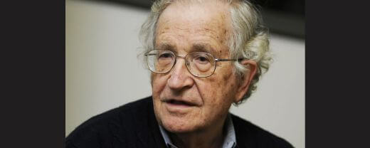 Naom Chomsky's groundbreaking theories on language acquisition, syntax, and generative grammar puts him on the pedestal of independent thinker