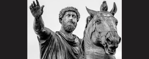 Marcus Aurelius, the critical thinker who developed the philosophical ideas based on his observations