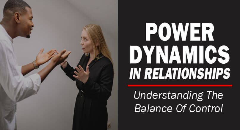Two couple arguing for control in a show of power dynamics in relationships