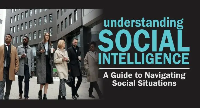 Friends in the street showing how competent they are in social intelligence