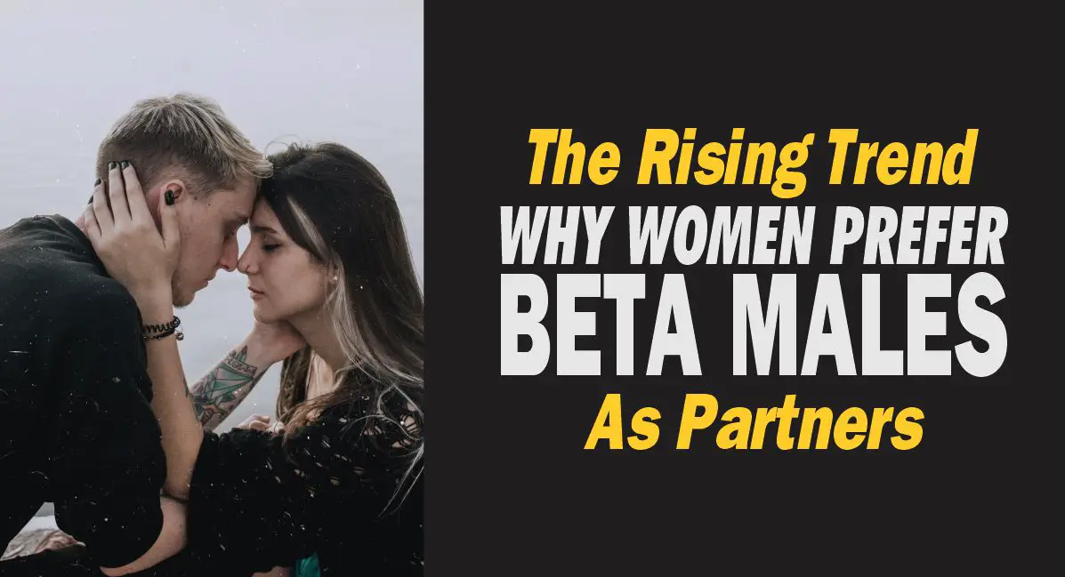 A man showing why women prefer beta males as partners