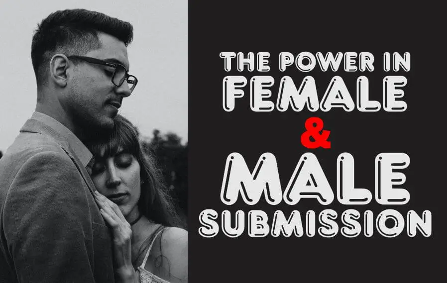 A man and woman who are well into female and male submission