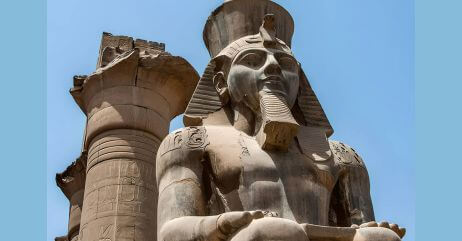 The symbol of civilization in Egypt, the third stage of the development of people and society