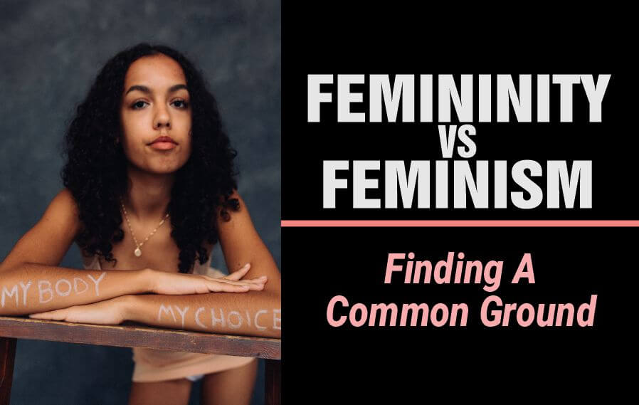 A lady posing to show the reconciliation of Femininity vs feminism