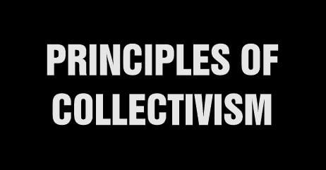 Collectivism principles