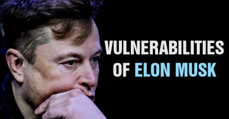 Elon Musk showing signs of vulnerability and weakness as an alpha male