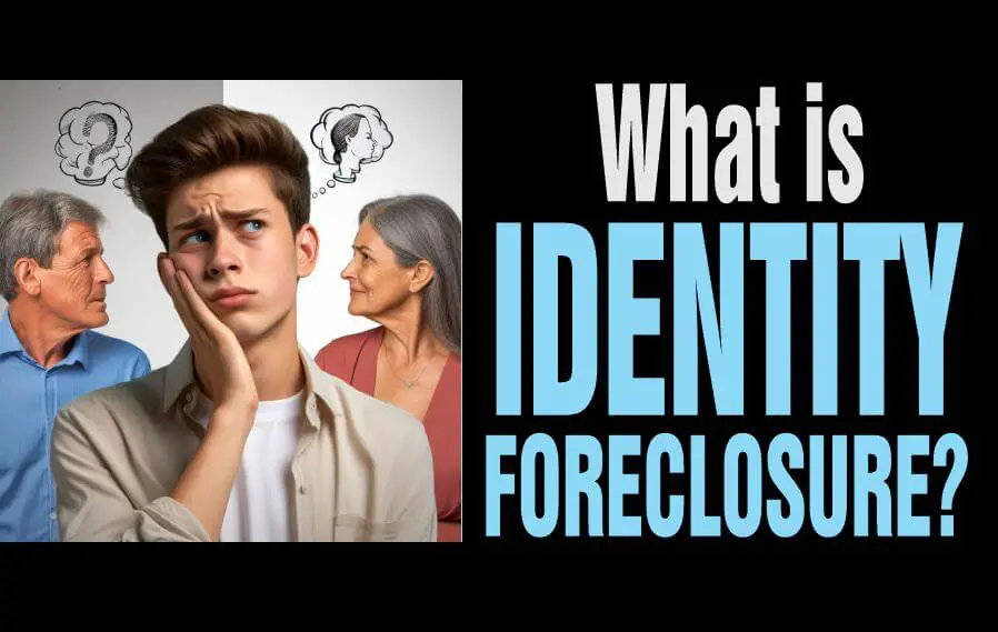 A teenager battling identity foreclosure