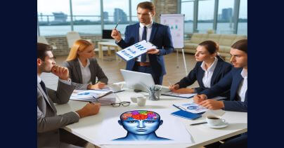 A session of training for company managers on empathy and social skills