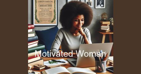 A motivated lady