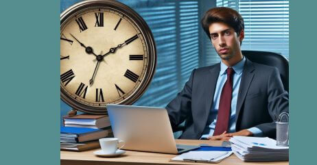 A man that has mastered time management - on of the self management skills