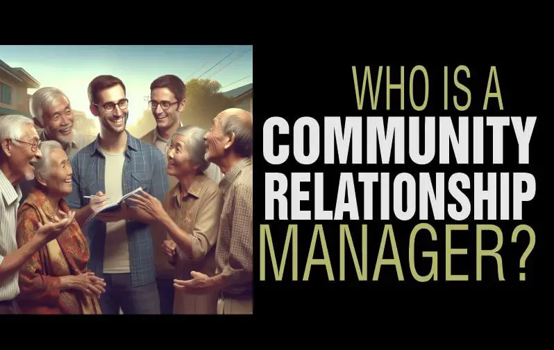 A community relationship manager