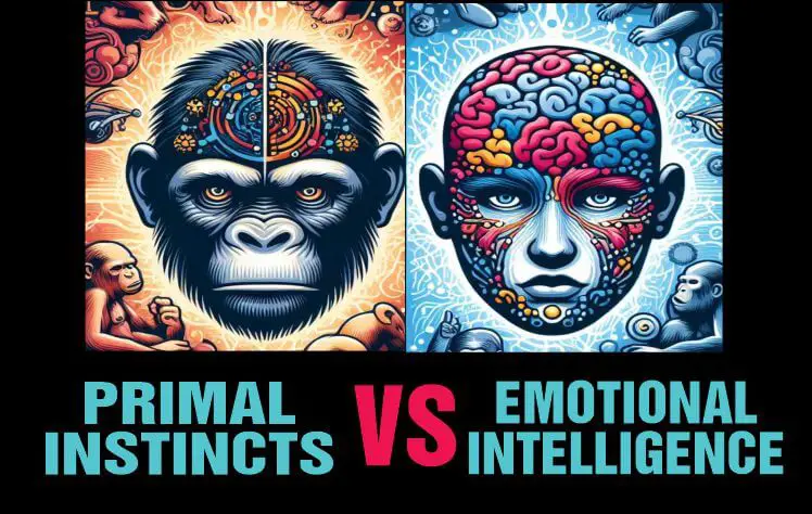 Primal instincts vs emotional intelligence