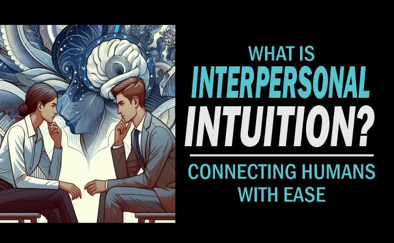 Two people experiencing interpersonal intuition