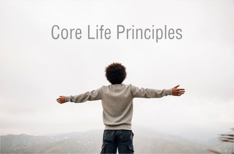 Developing core principles of life