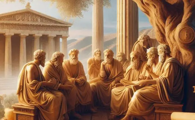 An assembly Greek-philosophies