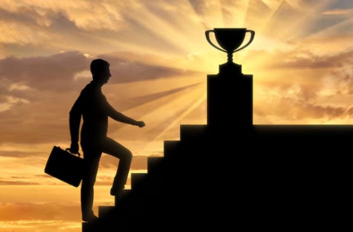 Life Values and Principles 6 A man going through personal growth - a core live value that determines the quality of life