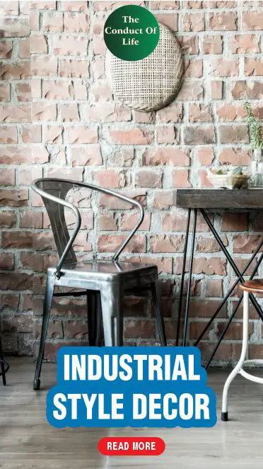 Industrial style home decor