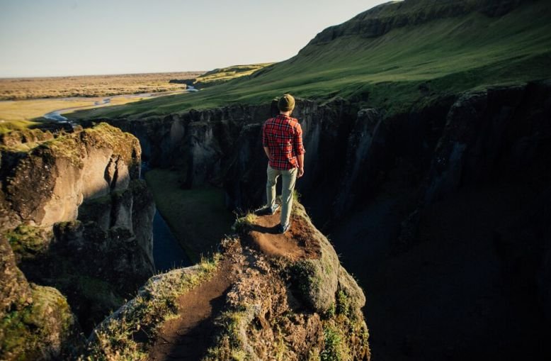 A man who has blended with nature in the Transcendentalism philosophy