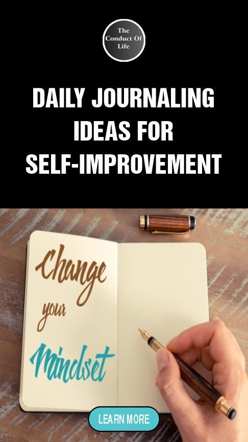 Daily Journaling Ideas for Self-Improvement 2 Self-improvement journaling ideas