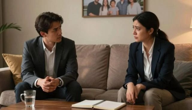 A couple cheating on each other emotionally