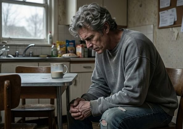 A man battling with low self-esteem